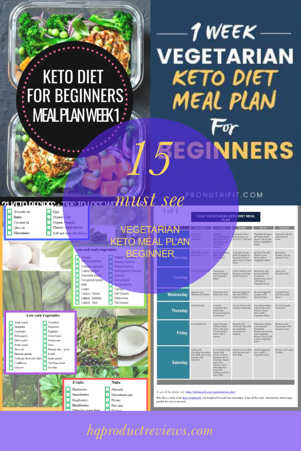 15 Must See Vegetarian Keto Meal Plan Beginner – Best Product Reviews
